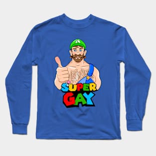 Super Gay Thumbs Up Long Sleeve T-Shirt